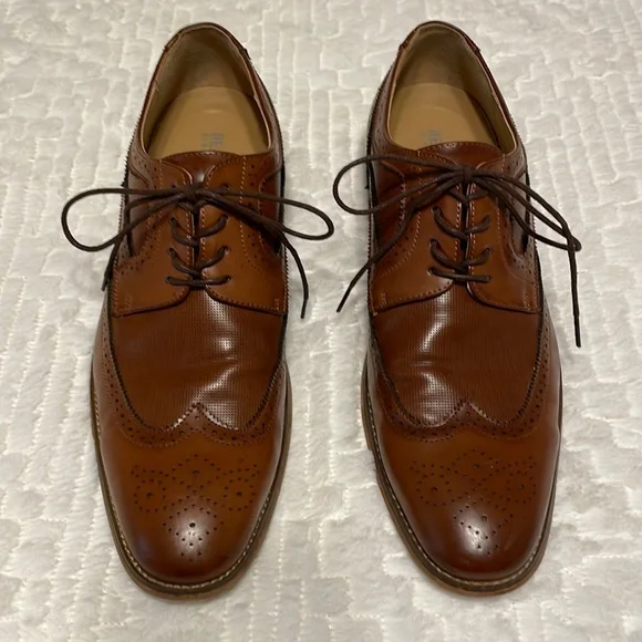 Men\'s Kenneth Cole Reaction Blake 8.5 Navy Lace Up Dress Shoes REACTION - Mike Lace Up Oxford main image 3